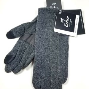 Echo New York Gray Touchscreen Tech Gloves NWT